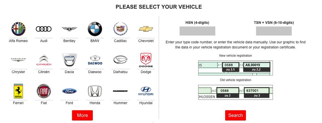 Visit our configurator