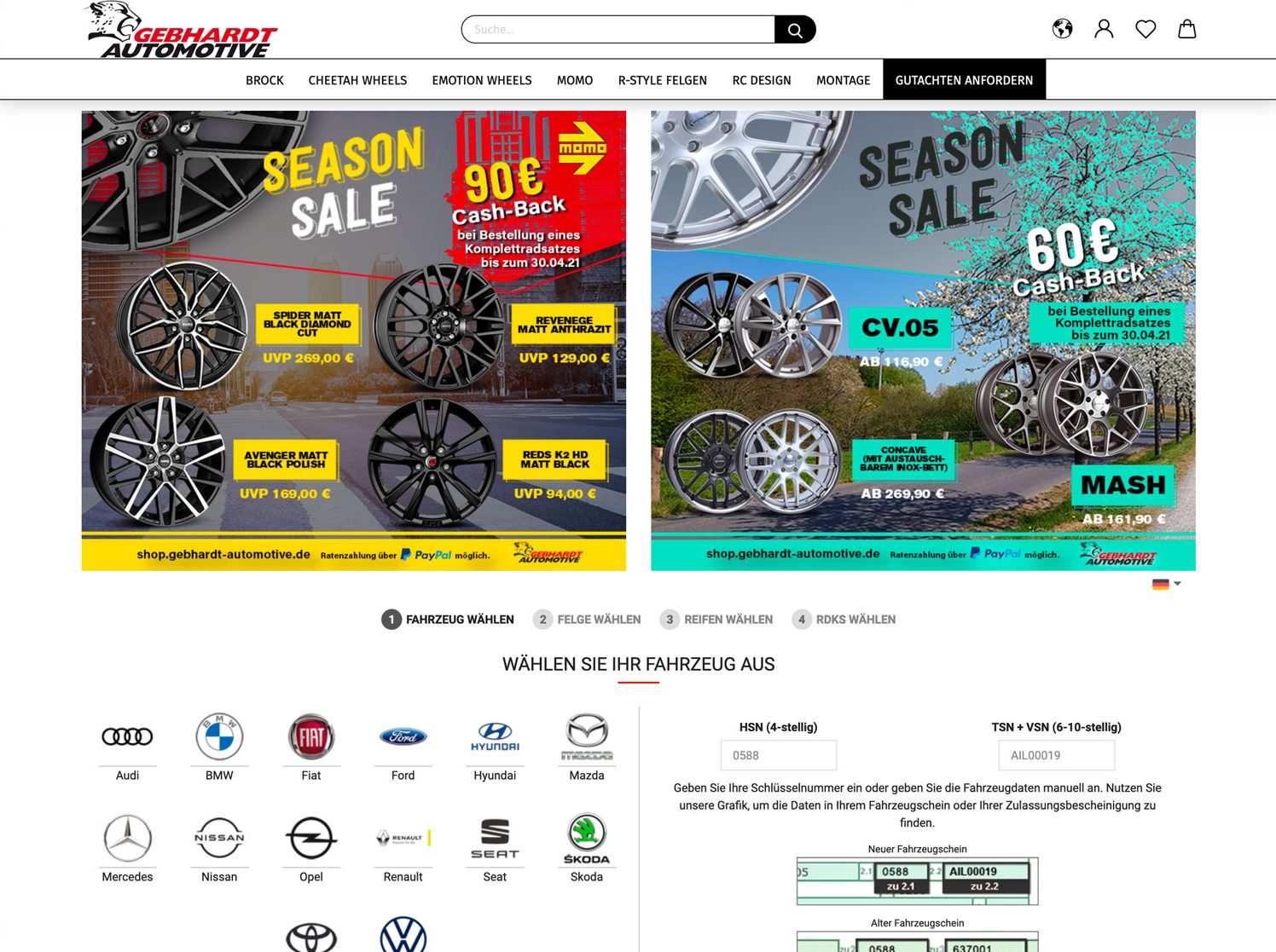 GEBHARDT Automotive GmbH – Designer Felgen